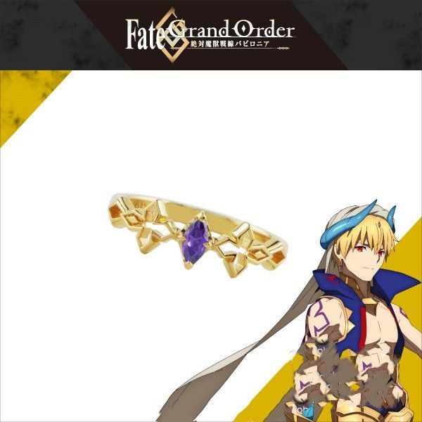 Nhẫn Gilgamesh Fate/Grand Order màu sắc không phai, thiết kế cá tính