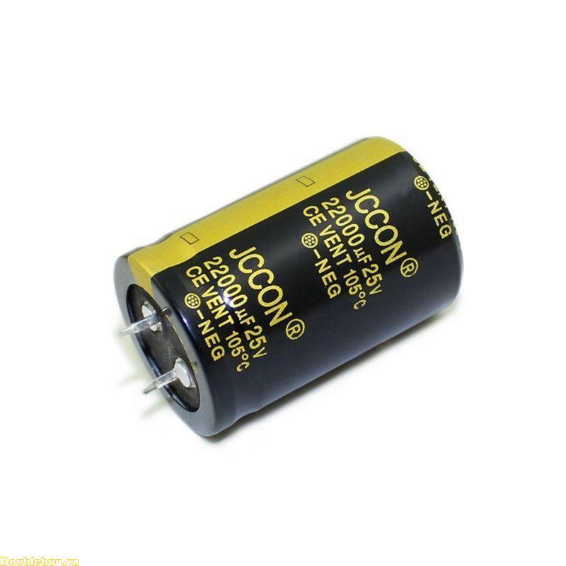 Tụ điện điện điện phân nhôm Doublebuy Low ESR 25V 22000uF 30X45mm Dòng điện gợn sóng