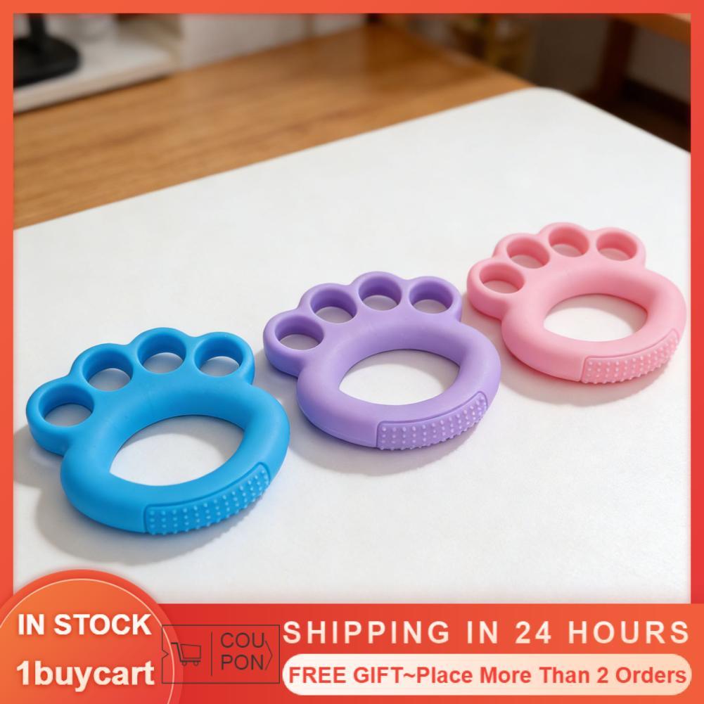 1buycart1 3 Ngón Tay Tập Tay Cầm Tăng Cường Cho Nhạc Sĩ Nhà Leo Núi Vận Động Viên Hồng 10lbs Xanh Dư