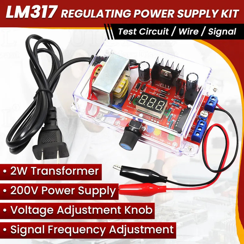 Bộ DIY LM317 Có Thể Điều Chỉnh Điện Áp Điều Chỉnh 110V 220V Đến 1.25V-12.5V Mô Đun Nguồn Điện Bước X