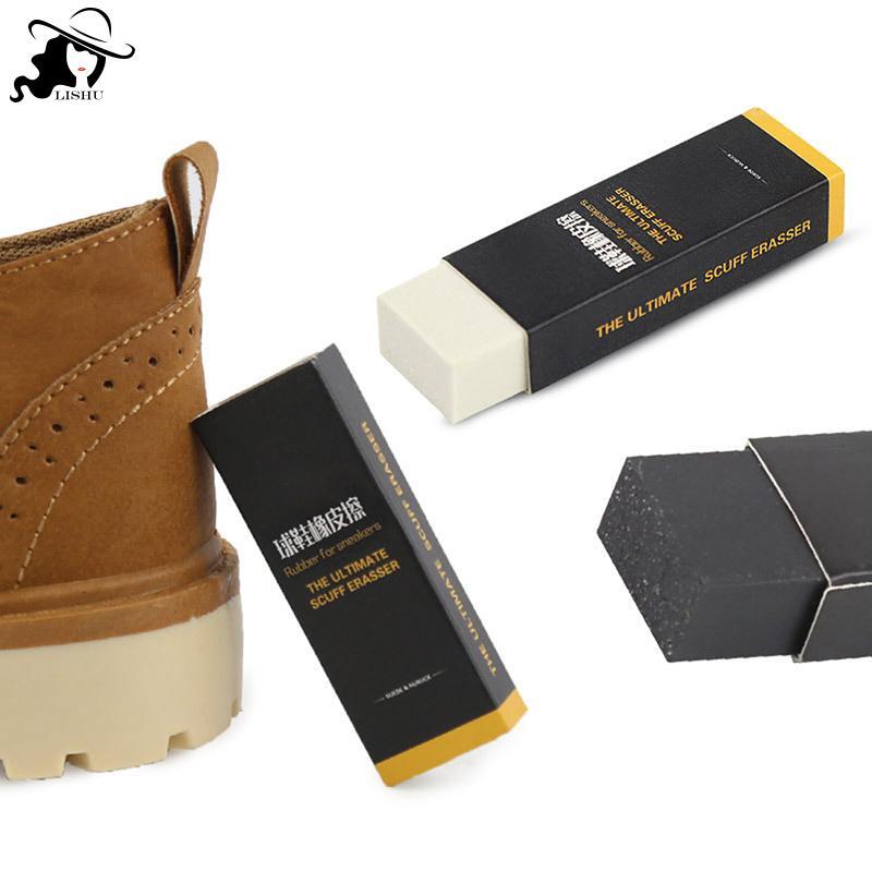 LISHU Cao Su Cho Da Lộn Giày Boot Clean Care Tẩy Bàn Chải Giày Cleaner th