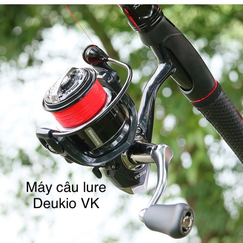 Máy câu lure DEUKIO VK dòng máy mới nhất của hãng, chuyên câu lure