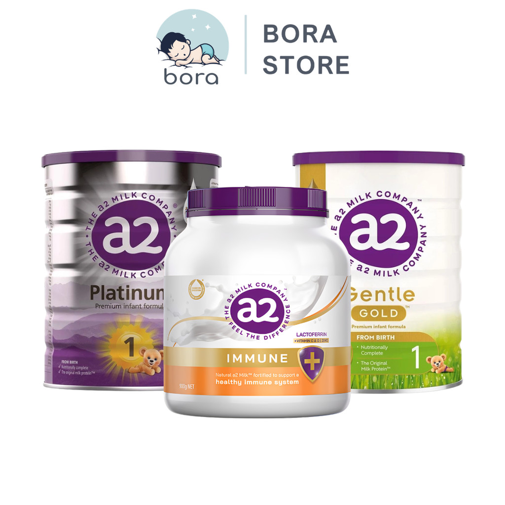 Sữa bột A2 Platinum/ Gentle Gold/ Immune, đạm A2 dễ tiêu hóa, phát triển toàn diện, tăng đề kháng ch