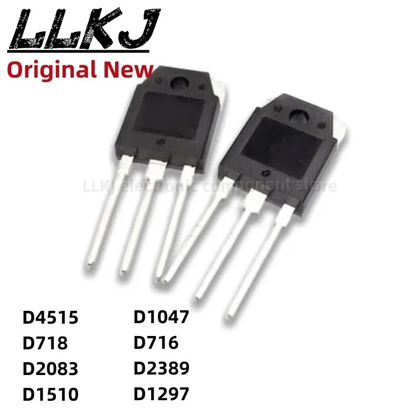 5 Chiếc 2SD4515 2SD718 2SD2083 2SD1510 2SD1047 2SD716 2SD2389 2SD1297 TO3P Hiệu Ứng Trường Transisto