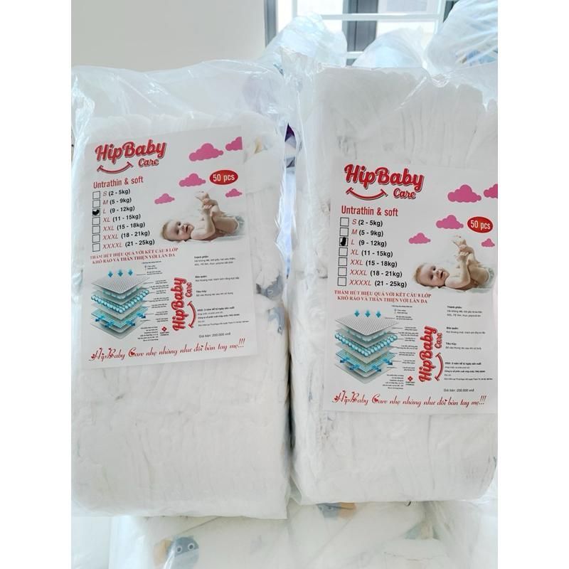 [Combo 150 miếng] Bỉm Quần Form Xuông Mềm Mại, Thấm Hút Tốt Đủ Size S-3XL (Bỉm Họa Tiết Ngẫu Nhiên)