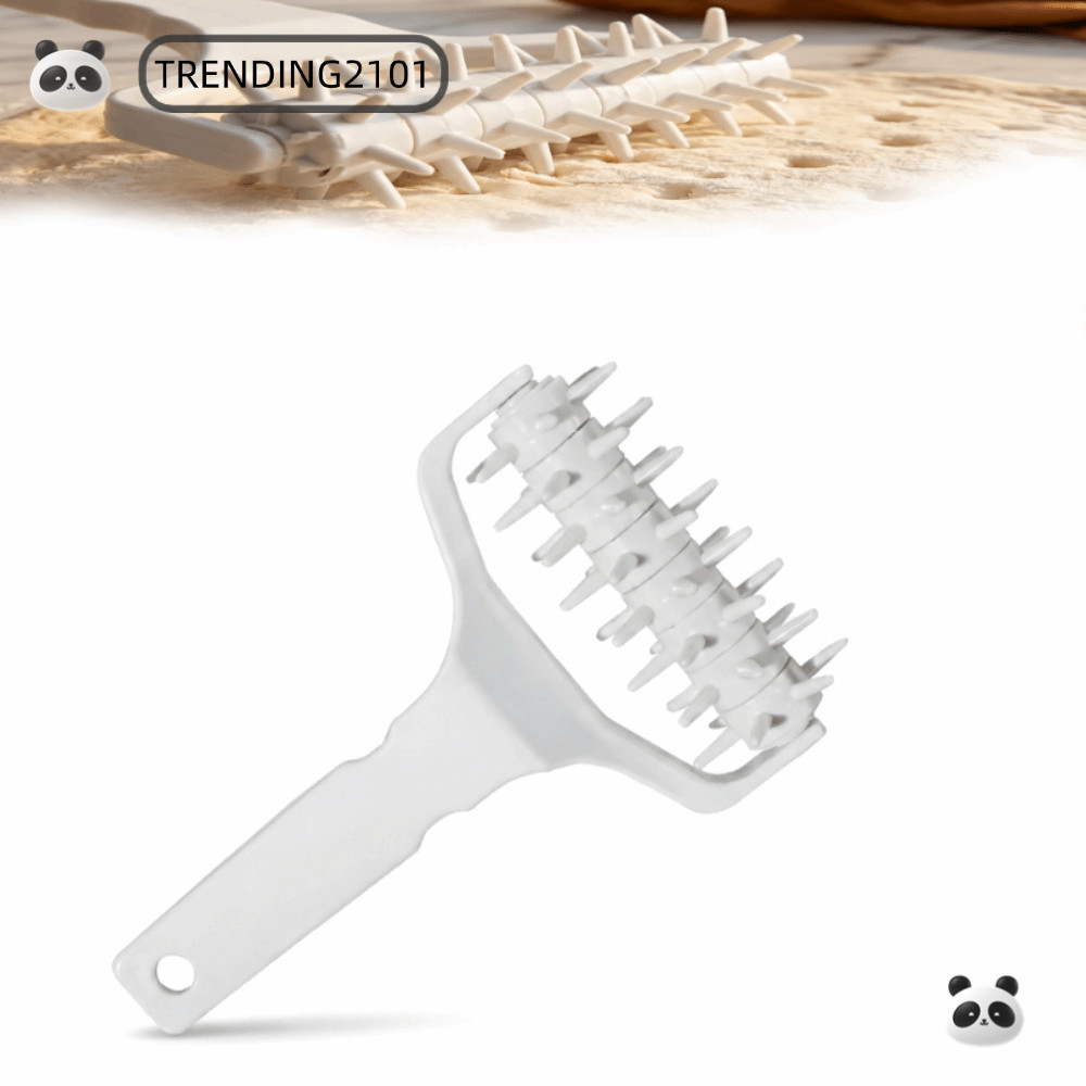 TRENDING Dough Docker Roller, Hole Puncher PP Pizza Dough Docker, Đa Năng Tiết Kiệm Nhân Công Cầm Ta
