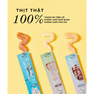 [HỎA TỐC]Combo 10 - 50 tuýp súp thưởng S2 15g nhiều vị bổ sung dinh dưỡng cho mèo -METROPET