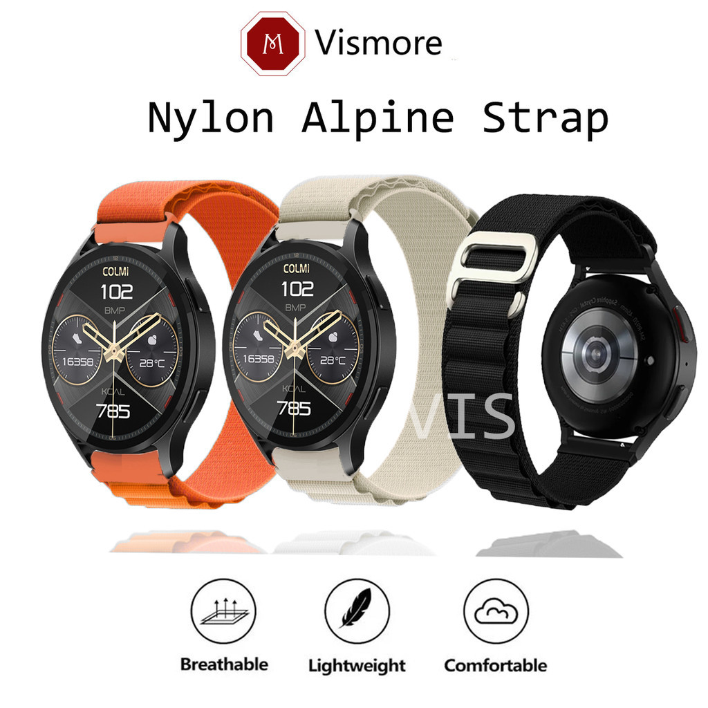 Dây đeo Nylon Alpine 20mm 22mm cho COLLI P60 / P68 / P78 / P82 / P8 / P9 / P28 / P73 / P76 / P81 Plu