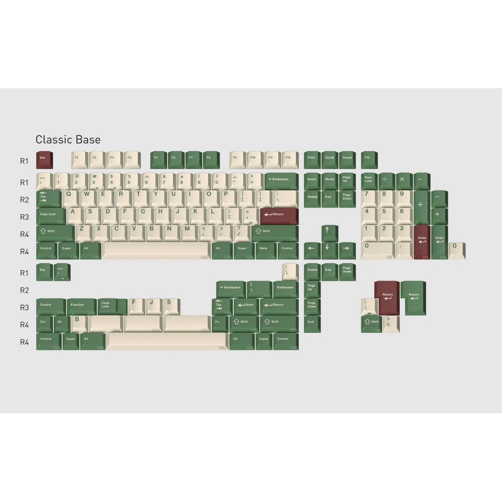 [HỎA TỐC HN - HCM] Keycap Cherry GMK CYL Camping R3 ABS Doubleshot