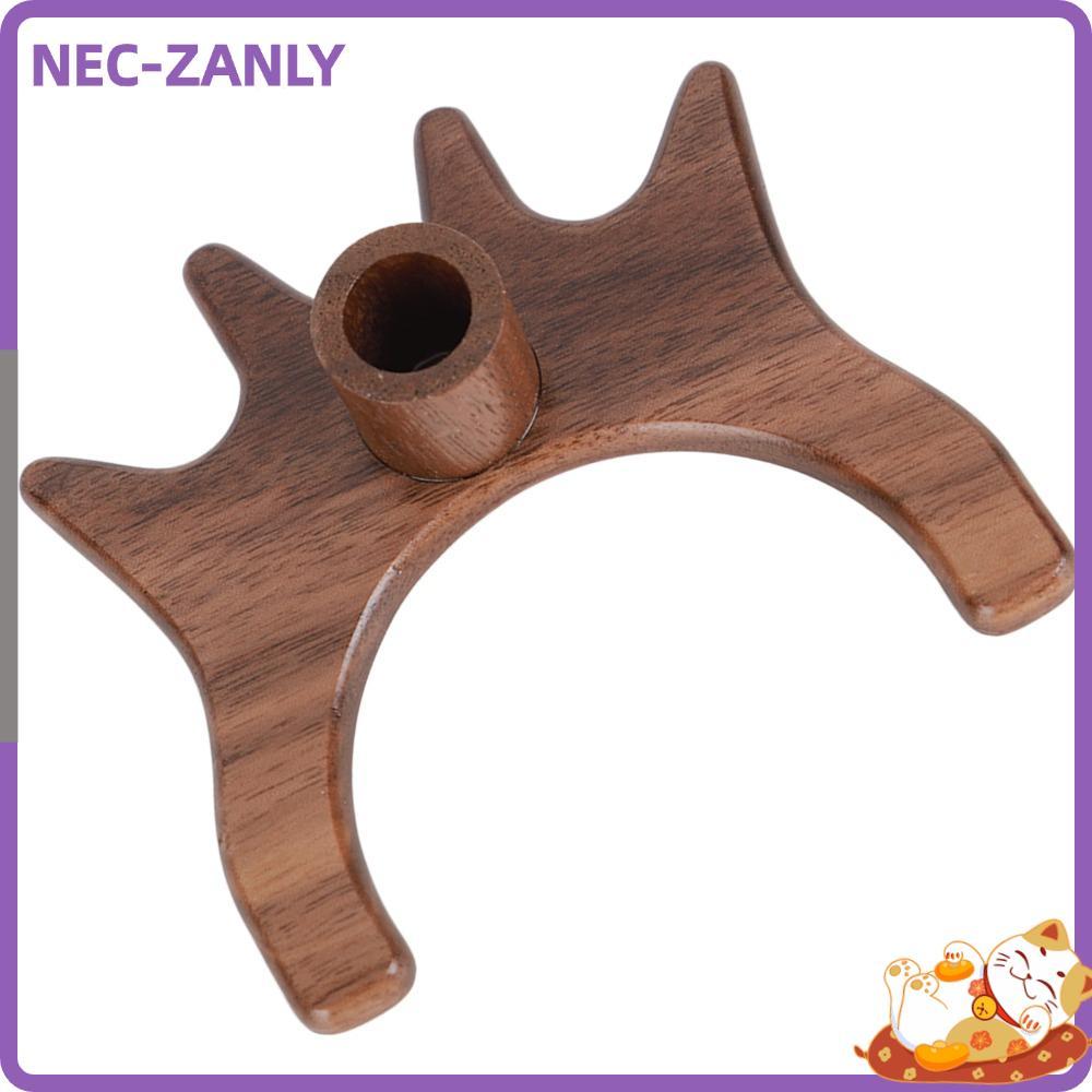 NEC-ZANLY Pool Cue Bridge Head - Phụ kiện bida cao cấp từ gỗ đánh bóng, sử dụng tại nhà