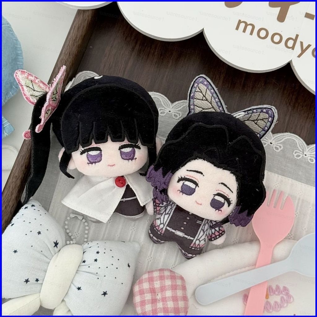 SS Demon Slayer: Kimetsu no Yaiba Kochou Shinobu Kochou Kanae Dễ Thương Blush Cotton Túi Búp Bê Char