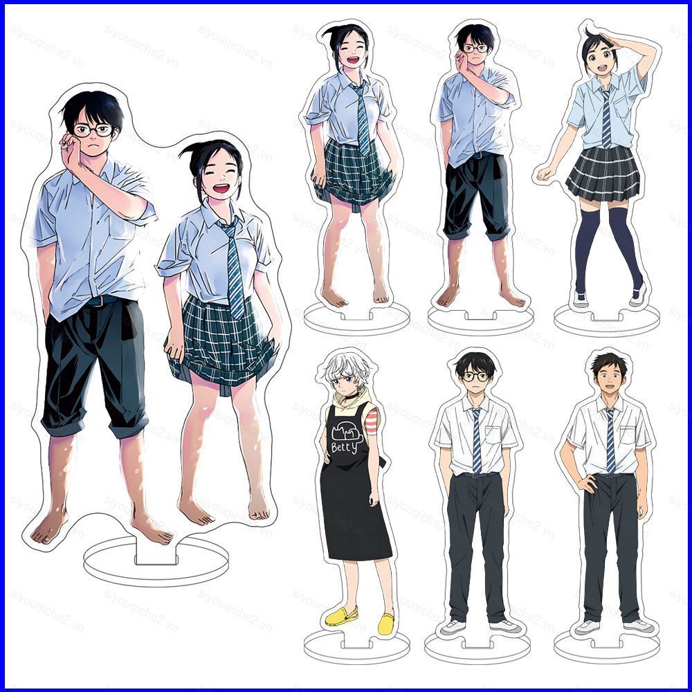 SV Mất Ngủ Sau Giờ Học Hình Đồ Chơi Mô Hình Acrylic Đứng Anime Tấm Giá Đỡ Magari Isaki Ganta Bộ Sưu 