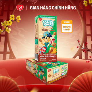   Livestream KOL  Sữa KUN Thạch 1 thùng 48 hộp x 170ml chọn vị: 