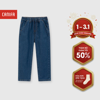  Quần jeans bé trai CANIFA dáng jogger rộng rãi 2BJ25A003 
