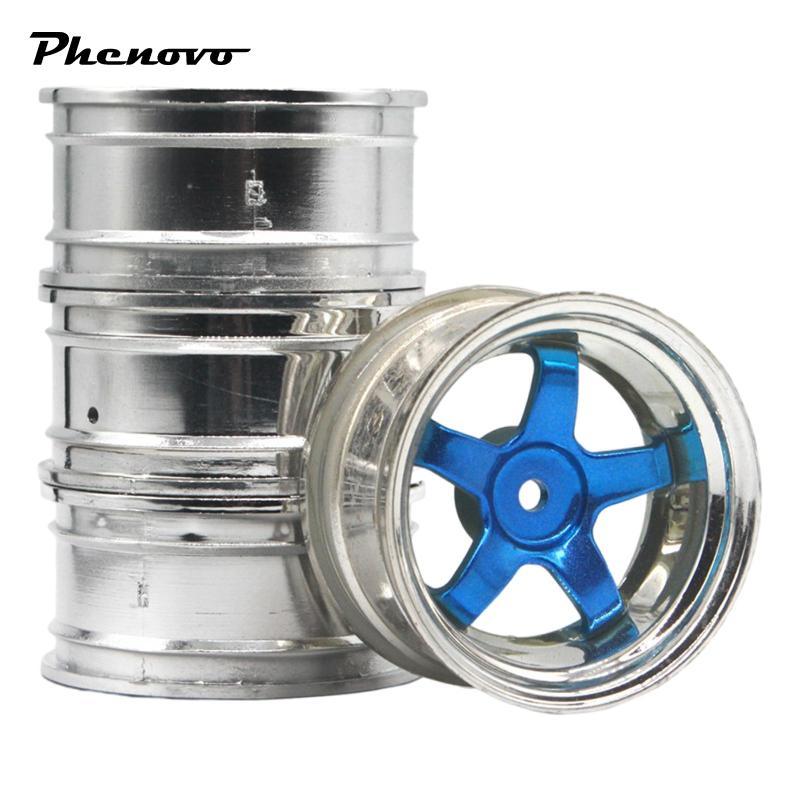 Vành bánh xe 4 miếng 12mm trung tâm bánh xe cho phụ kiện xe RC trục HSP HPI