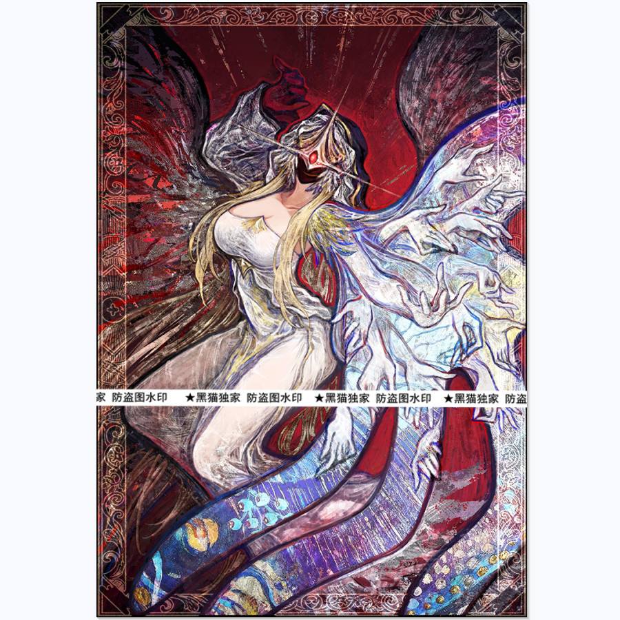 [Black Owl Brand-Firefly] Yu-Gi-Oh-Sister Set-Invisible Hand Koto God Hand Card Holder Độc quyền