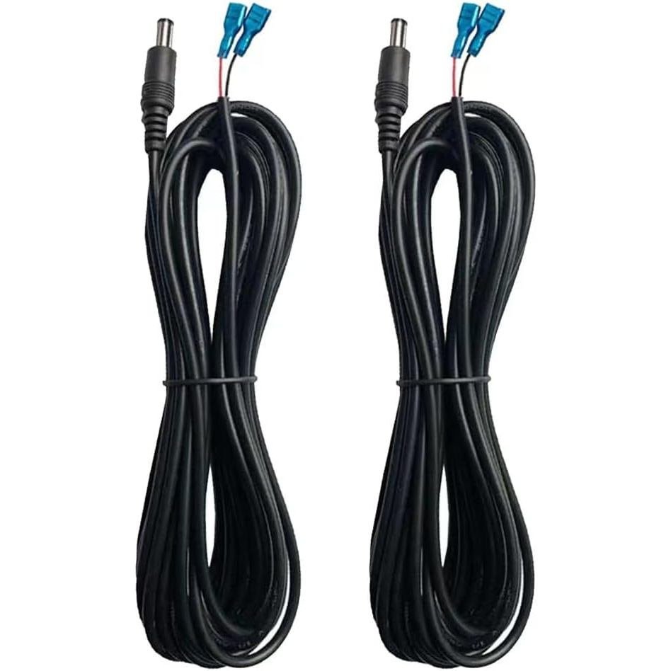 2 Dây nguồn máy ảnh Trail, Cáp nguồn bên ngoài DC 4.0x1.7mm Tương thích với Tactacam Reveal X XB SK,