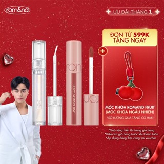  Combo Son Tint Romand Juicy Lasting Tint + Son Bóng Romand Glasting Water Gloss 