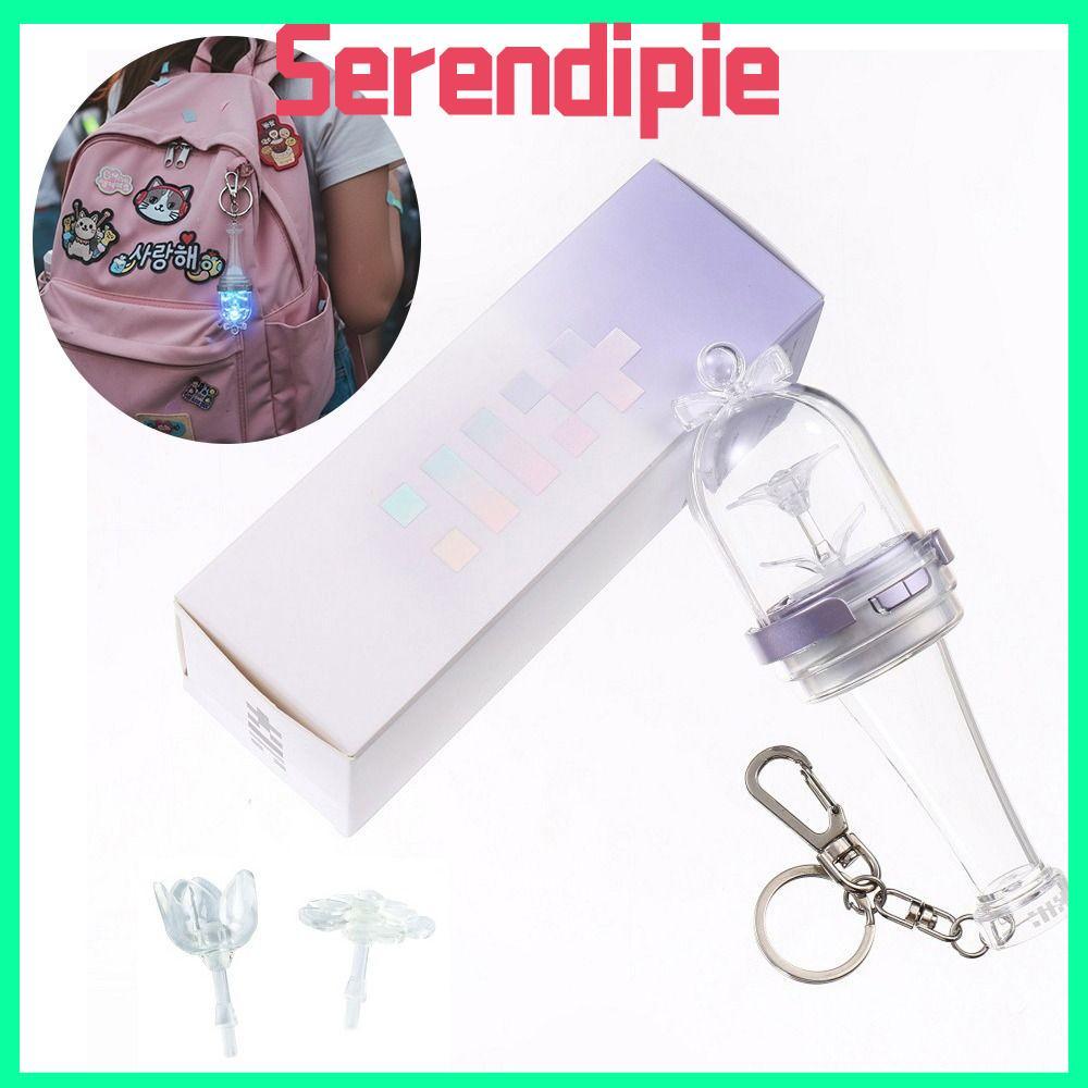 SEENDIPIE Kpop Idol Lightstick, Thiết kế mặt dây chuyền mini Mini Glow Stick, Bộ sưu tập quạt Tính n