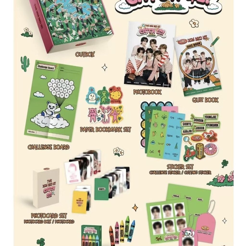 [TWS album] Tws Toast 2026 hộp goo hoàn toàn mới chưa tháo dỡ sản phẩm chính hãng