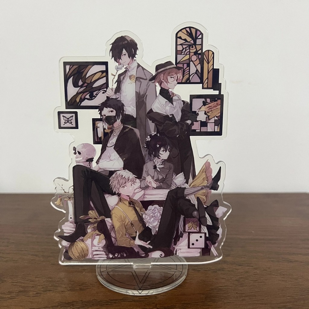 Mô hình Standee anime Bungou Stray Dogs 10th Anniversary Văn Hào Lưu Lạc nhân vật Dazai Osamu Nakaha