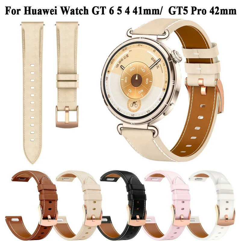GT6 41mm Da 18mm Dây Đồng Hồ Thông Minh Cho Huawei Watch GT 6 41mm / GT5 4 41mm Dây Đeo Đồng Hồ Cho 