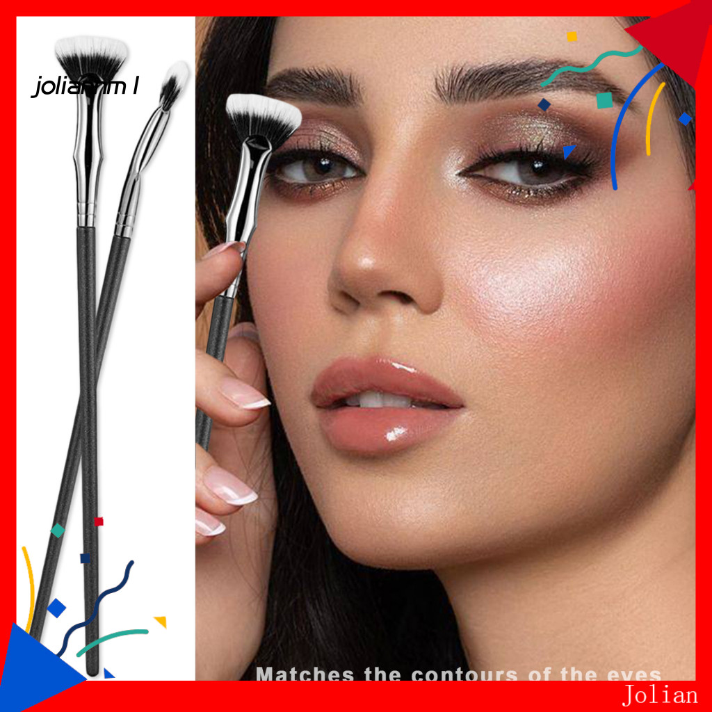 [JM] Bàn chải lông mi Bàn chải Mascara mắt rộng Hình quạt Bàn chải Mascara Sợi tổng hợp Cây đũa phép