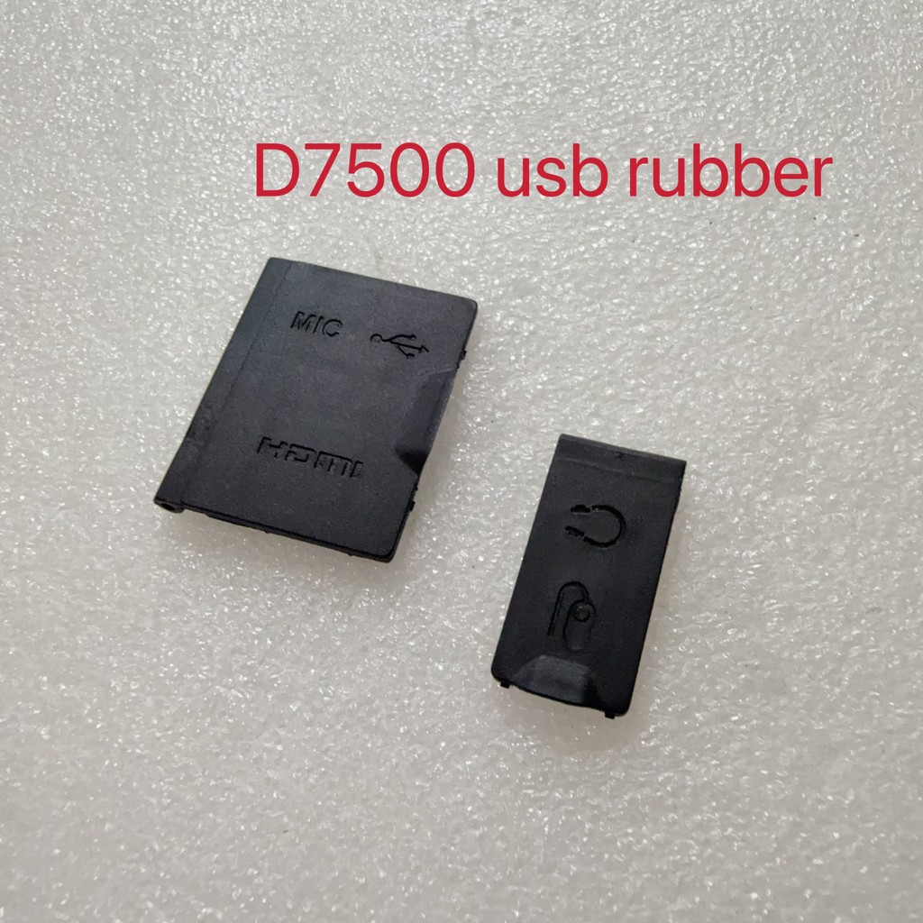 MỚI Dành Cho Nikon D7500 MIC / HDMI / USB Cao Su Nắp Dưới Cửa Sửa Chữa Máy Ảnh Một Phần