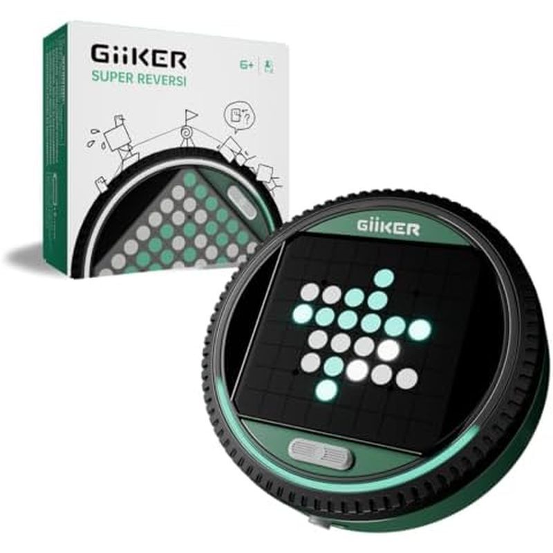 GiiKER Super Reversi - Trò chơi bảng tàng hình điện tử với đối thủ AI, Câu đố Logic cầm tay thông mi