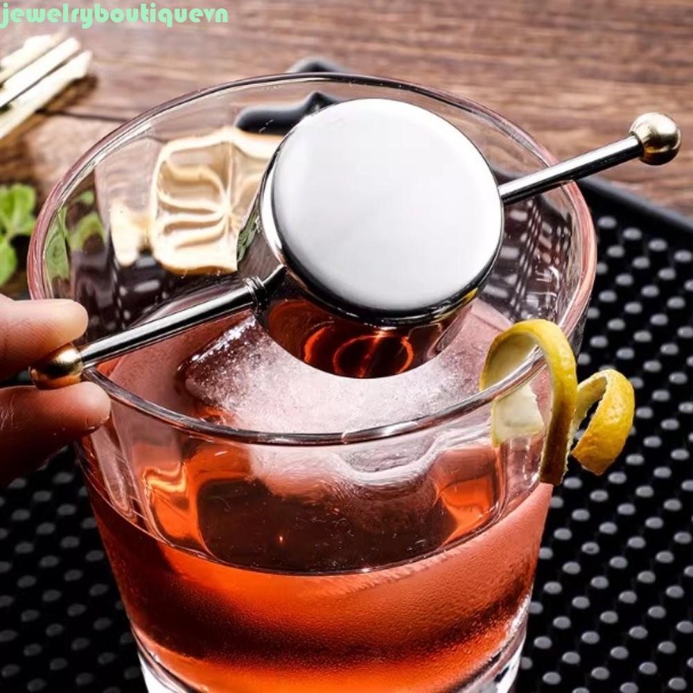 Cốc đo lường thanh JEWE, Thép không gỉ thiết kế hạt đôi Cocktail Jigger, Thanh dài 30ml chuyên nghiệ
