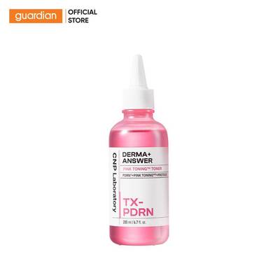 Nước Hoa Hồng Dưỡng Da Sáng Hồng CNP Derma Answer Pink Toning Toner 200ml | Guardian Việt Nam