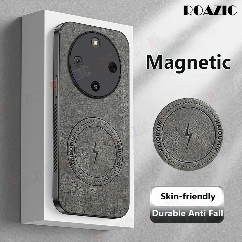 Vỏ Da PU Cao Cấp Tương Thích Cho Honor X9d 5G X9c Smart 5G X60 5G X9c 5G X9b 5G Lightning Bảo Vệ Cam