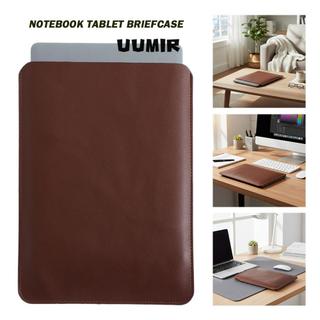 Máy tính xách tay UUMIR, Túi đựng máy tính xách tay lót sợi nhỏ 13 14 15 Inch, Túi đựng máy tính xách tay bằng da PU chống nước và bắn tung tóe cho máy tính xách tay Dell