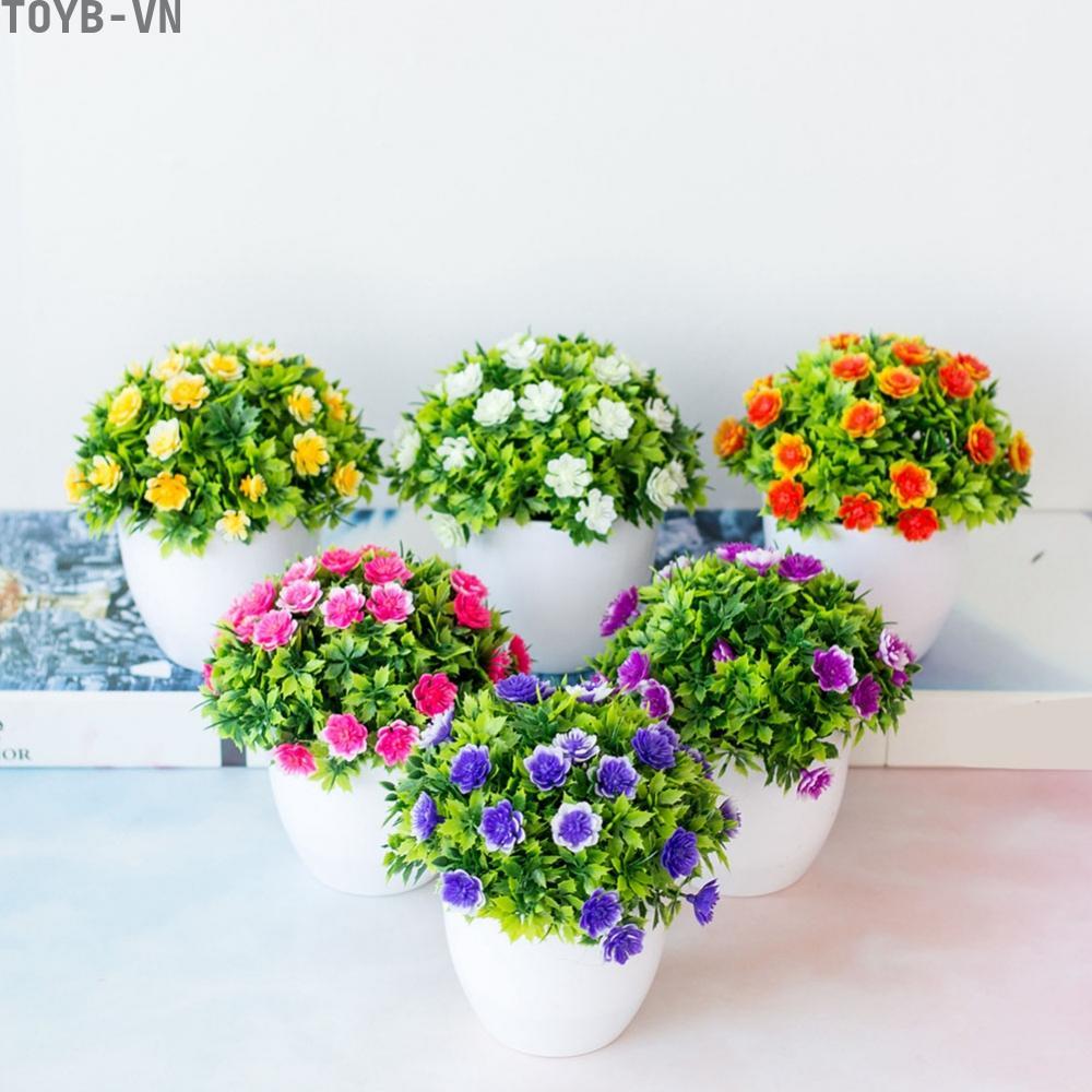 【TOYBOX】Beautifully Crafted Plastic Artificial Bonsai Tree for Home Garden Decor