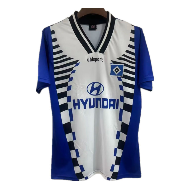 Áo bóng đá Hamburger SV Retro 1996 Áo bóng đá