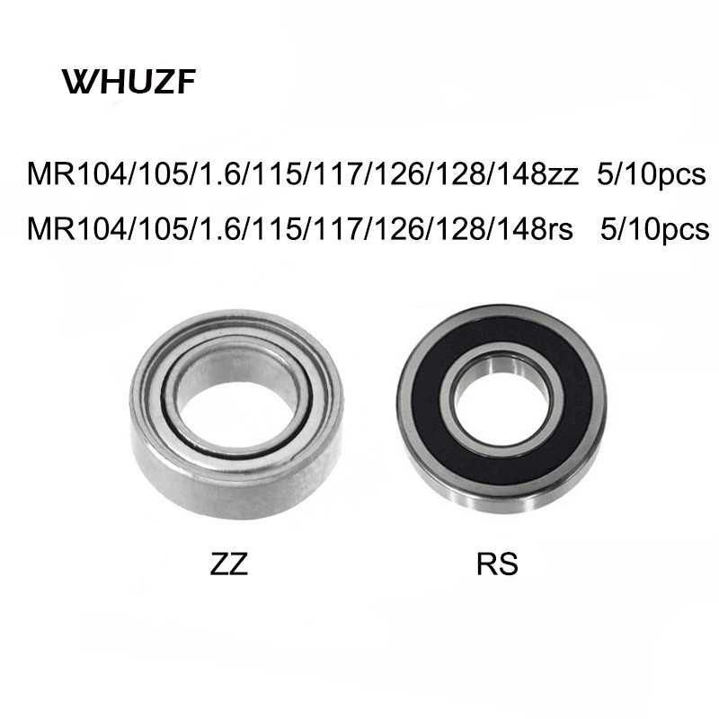 5 / 10 Chiếc Vòng Bi Máy MR148zz RS MR126zz MR106zz MR104ZZ MR105RS MR117zz MR115zz MR128rs Nha Khoa