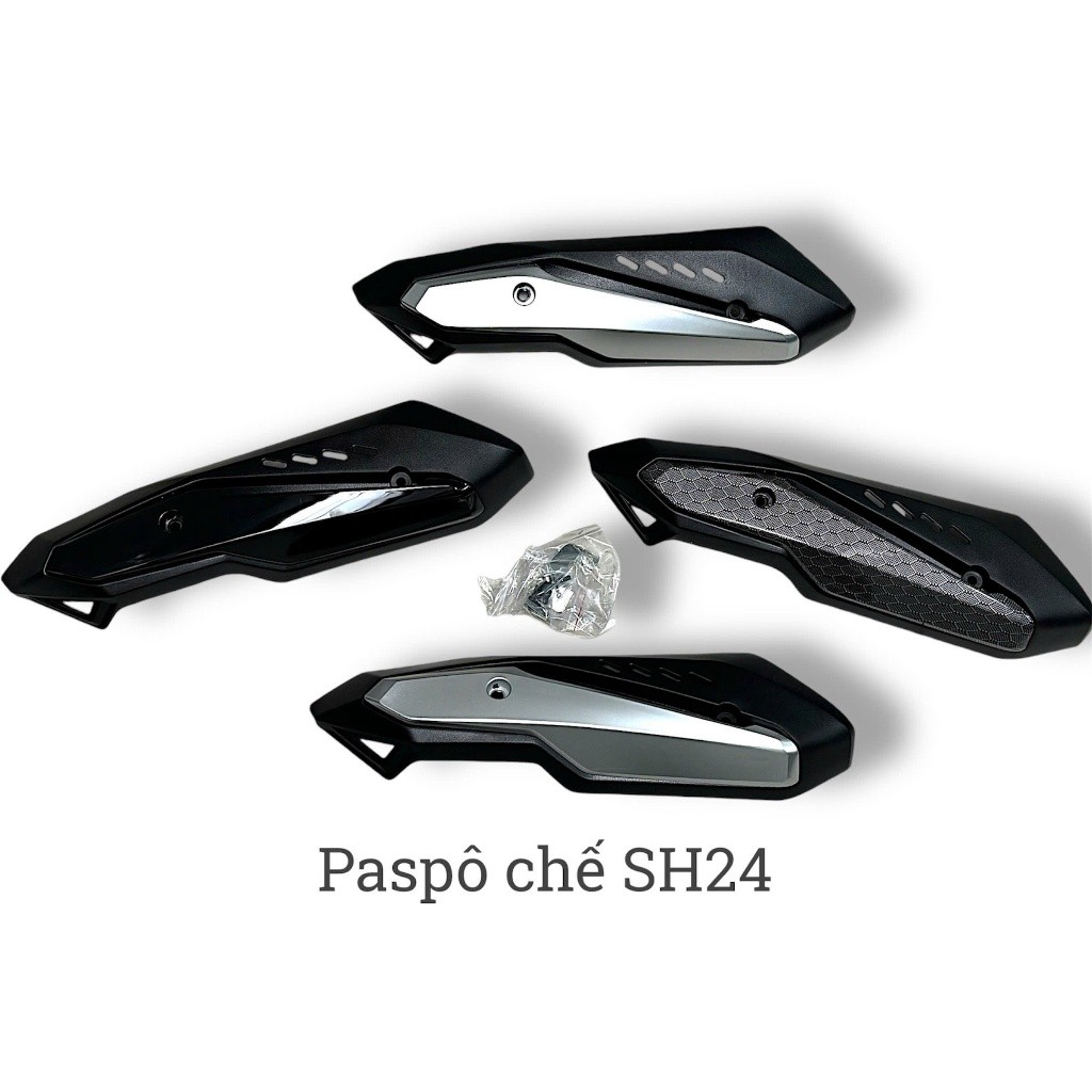 Ốp Pô Che Pô SH 2017-2025 Kiểu SH 350i Hàng Đẹp, Lắp Như Zin