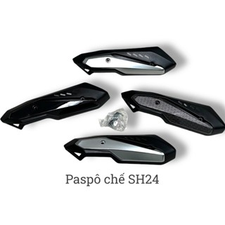 Ốp Pô Che Pô SH 2017-2025 Kiểu SH 350i Hàng Đẹp, Lắp Như Zin