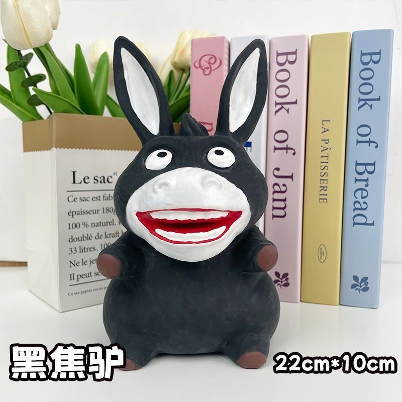 Giải Nén Little Donkey Big Donkey Ngốc Donkey Pinch Âm Nhạc Nhựa Lỗ Thông Hơi Giải Nén Dụng Cụ Tiện 