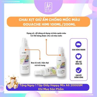 Chai Xịt Giữ Ẩm Chống Mốc Màu Gouache MIYA - Dung Tích 100ml/200ml