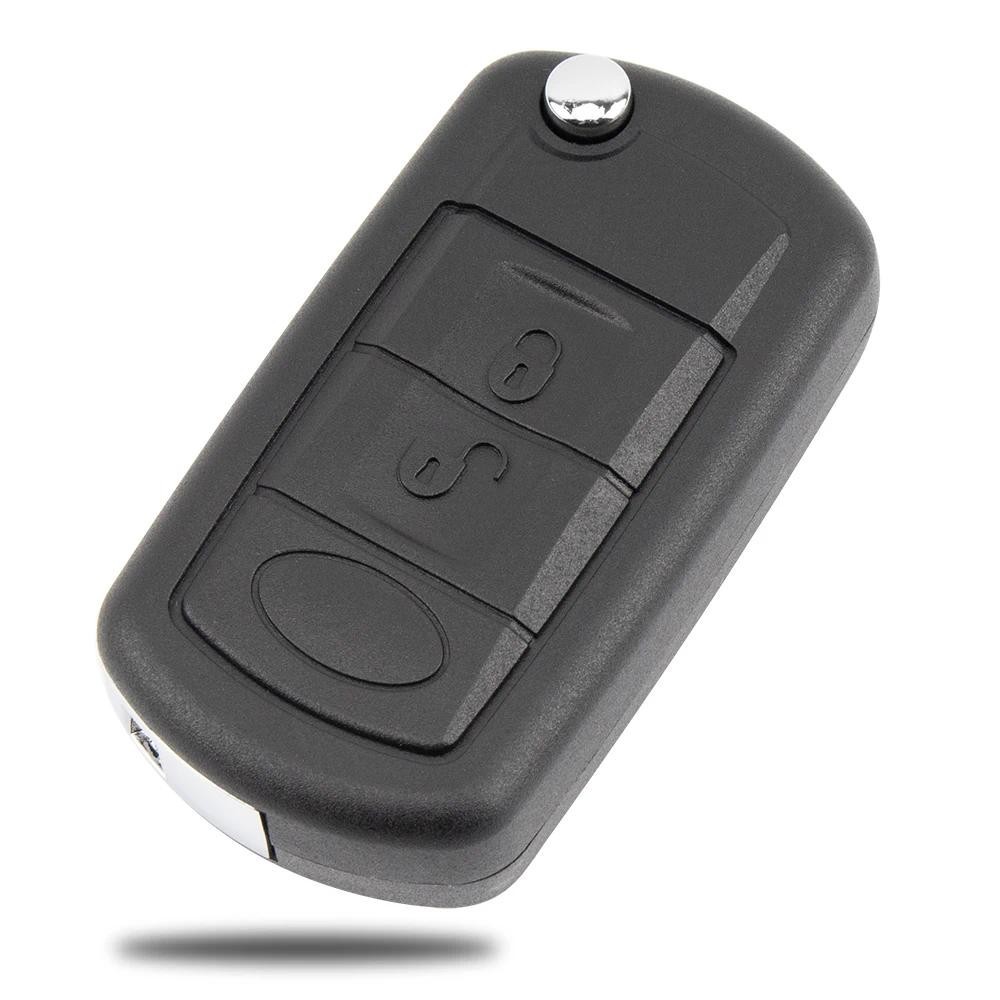 DAhai 3 Nút Lật Từ Xa Chìa Khóa Vỏ Gấp Xe Thông Minh Chìa Khóa Nhà Ở Cho Land Rover Range Rover Spor