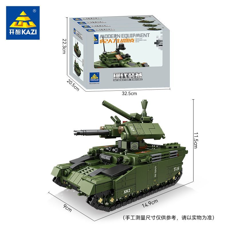2025 Sản phẩm mới Tương thích Lego Tank Series Leopard 2a7 Khối xây dựng Trận chiến chính Kẻ hủy diệ