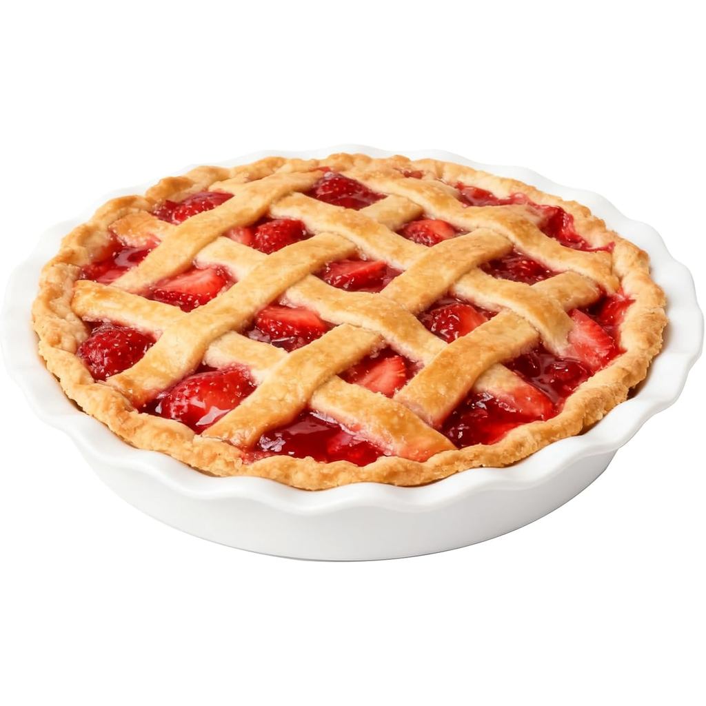 FEOWV Đĩa Sâu Trắng Pie Chảo Nướng Bánh 10 Inch Gốm Sứ Bánh Đĩa Cho Apple, Quiche, Pecan, Nồi Pie, 5