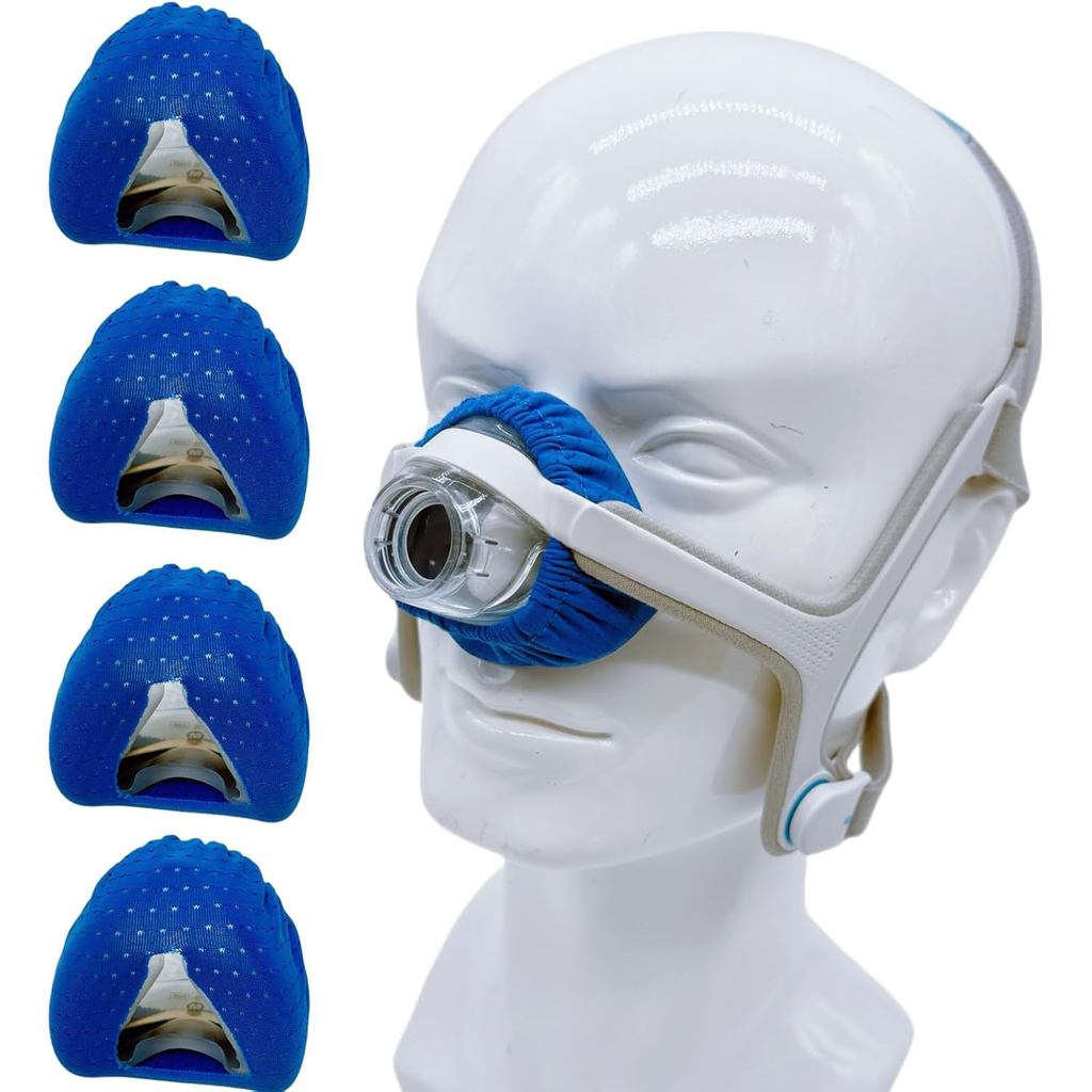 4 Gói N20 Mũi CPAP Mặt nạ lót N20 Miếng đệm mặt nạ mũi N20 Tương thích Thoải mái mượt Giảm màu đỏ mặ
