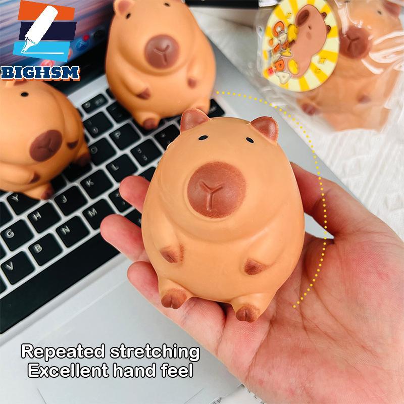 [BIGHSM] Phim hoạt hình Capybara Mochi Pinching Đồ chơi Squishy Đồ chơi đàn áp phục hồi chậm Đồ chơi