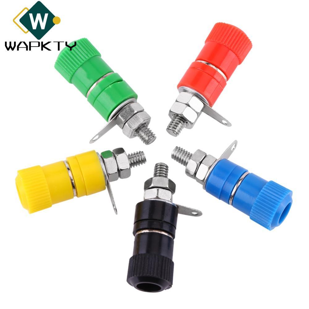 WAPKTY 20 Chiếc Binding Post Terminal, Jack cắm nữ bền 5 màu, Hệ thống âm thanh Mã hóa màu 4MM Đầu n