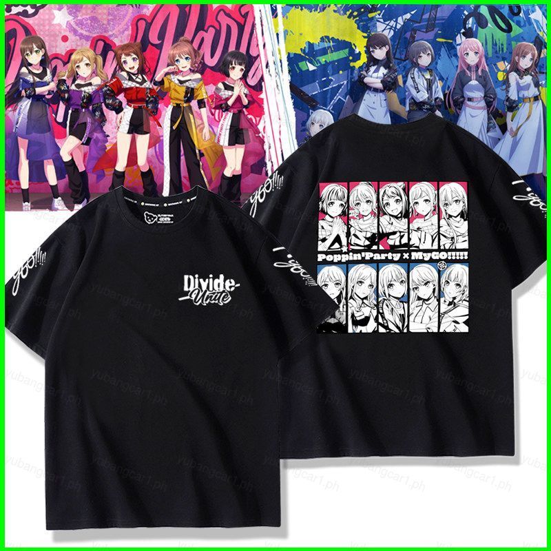 Áo thun anime Poppin Party x BanG Dream - Hình ảnh Divided Unit 4
