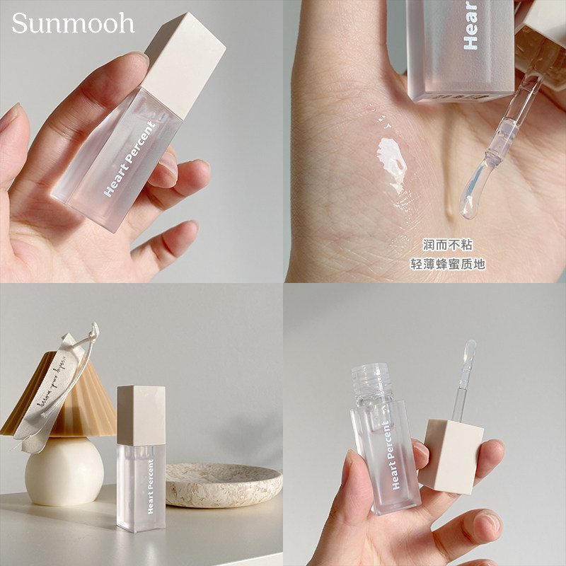 Hàng sẵn có Giao hàng ngay lập tức Hàn Quốc Heart Percent Lip Essence Dưỡng ẩm Dưỡng ẩm Phai màu Lip