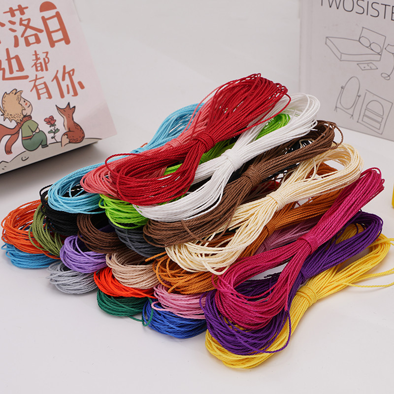 Túi polyester sáp 1mm cho trang sức handmade - Vòng tay, vòng cổ và bông tai