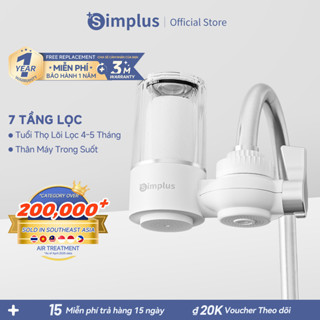 Simplus Đầu Lọc Nước Tại Vòi 7 Tầng Lọc JSQH005 - Bảo Hành 1 Năm 1 Đổi 1
